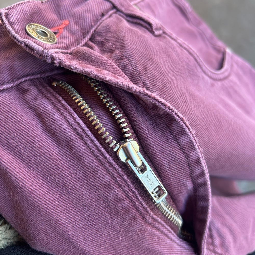 Union Bay Purple Denim Shorts - Picture 5 of 8